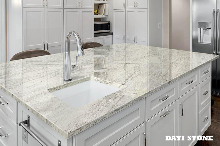 White Granite Countertops For Kitchen Luxury Natural Stone - Dayi Stone